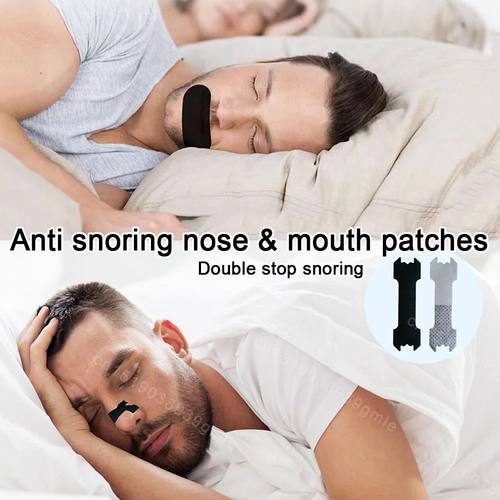 30Pcs/bag Anti Snoring Mouth Tape Night Sleeping Mouth Breat