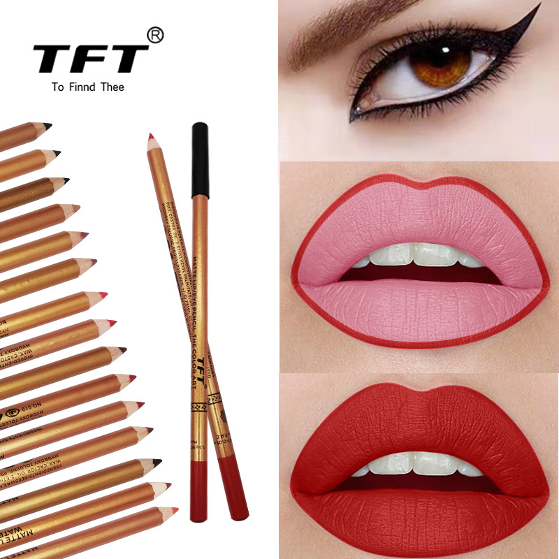 Matte Waterproof Modified Lip Easy To Color Non-blooming Eye