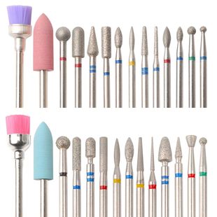 14pcs/set Nail Drill Machine Bit Nail Gel Removal Polishing
