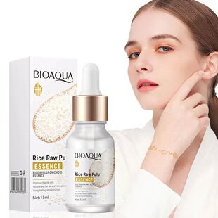 Rice Raw Pulp Serum Hyaluronic Acid Face Nourishing Moisturi