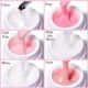 Pink Gel 15ml 6PCS Milky Jelly Extension Nude Nail White