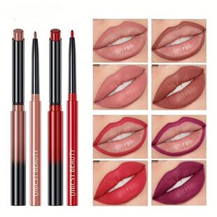 1+1 Matte Lip Set Matte Lipstick&Lip Liner Color Rendering L