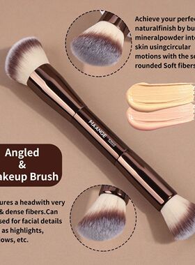 1PCS Double Ended Foundation Brush Contour Sculpting Brush P