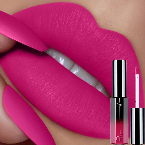 Velvet Lip Glaze - Long-Lasting, Waterproof, Non-Stick Formu
