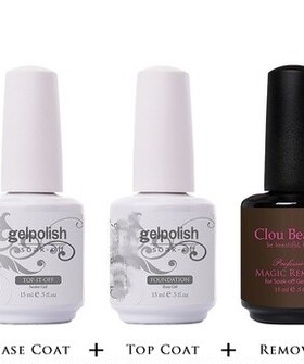 15ml Top Coat Bese Coat Nail Polish Gel Varnishe
