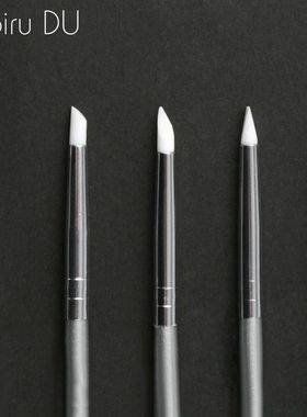 5 Pcs Silicone Nail Brush Carving Emboss Hollow Pottery Scul