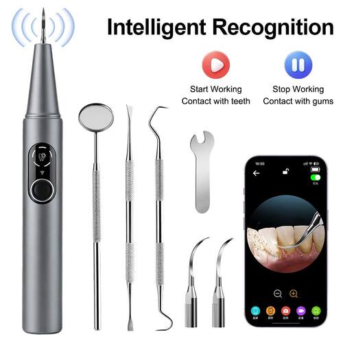 New Visual Ultrasonic Dental Scaler 500W 360°HD Camera Toot