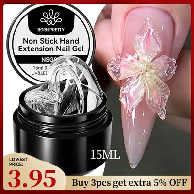 15ml Clear Non Stick Hand Extension Gel 3D Shaping Sculpting