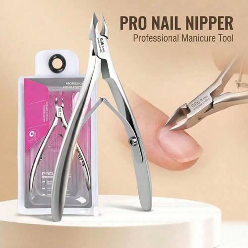 1Pc Stainless Steel Manicure Set with clippers,cuticle nippe