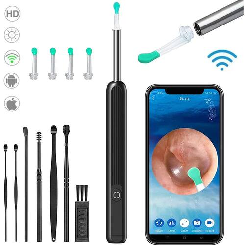 Wireless Wi-fi Visual Ear Cleaner Otoscope Ear Wax Ear with