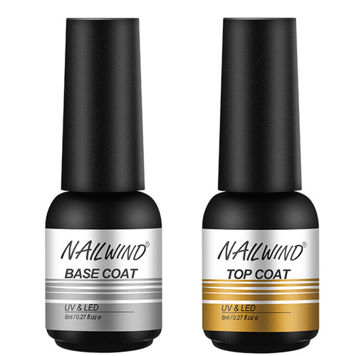 Nail primer Nailwind Top Base Coat All For Manicure Gel Varn