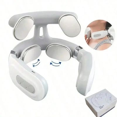 Portable Smart Neck & Shoulder Massager - USB Rechargeable,