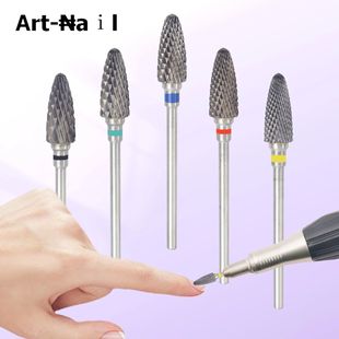 1Pcs Carbide Nail Drill Bits Cuticle Clean  Rotary Burrs Ele