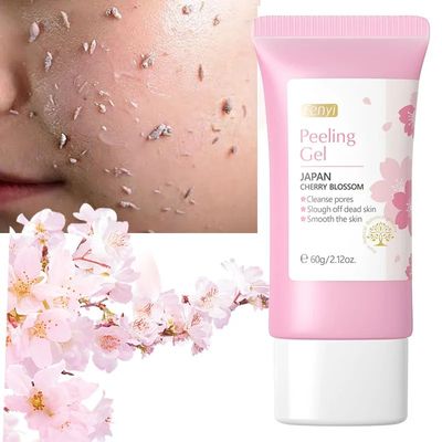Sakura Face Deep Cleaning Exfoliating Gel Skin Care Whitenin
