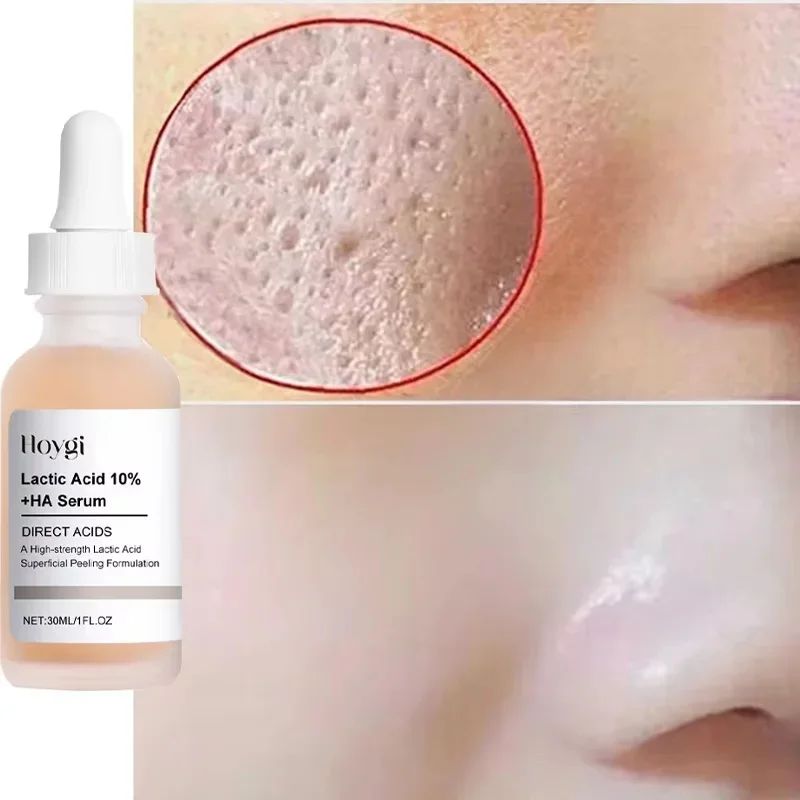 Remove Large Pores Serum Lactic Acid Facial Pore Shrinking R