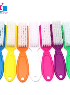 2/4/6 Pcs Plastic Soft Nail Brush Cleaning Remove Dust Powde