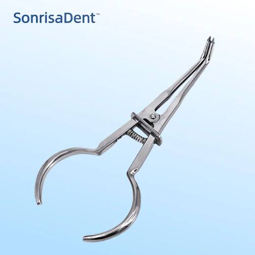 Dentistry Dam Clamp Placement Plier For Dentist Clinic Rubbe