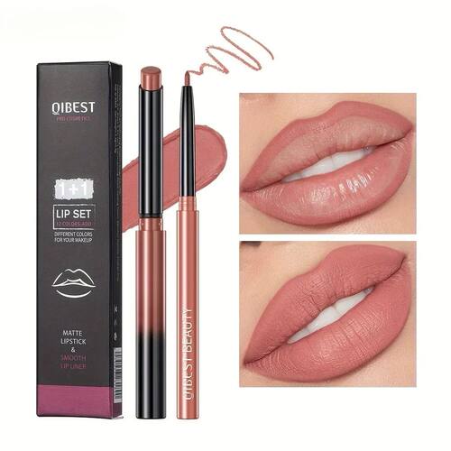 1PC matte lipliner, durable waterproof, sweat resistant, eas