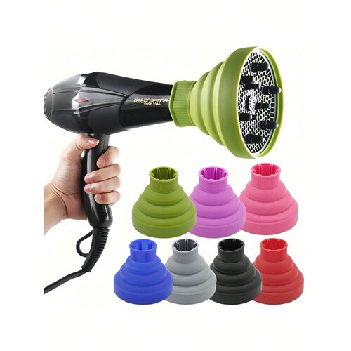 1pc Universal Silicone Hair Dryer Diffuser Cover Heat-Resist