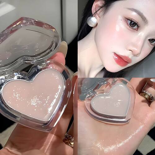 Highlighter Cream for Face Brightening and Contouring Blushe