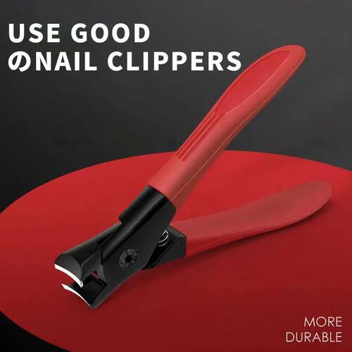 Large Opening Nail Clippers Gray Nail Trimmer Thick Nails fo