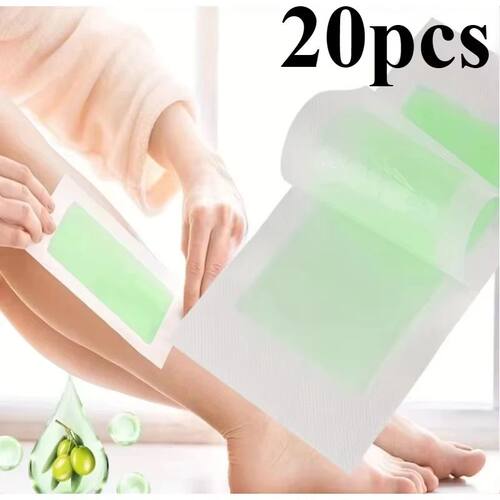 5/20pcs Professional Hair Removal Wax Strips for Summer Depi