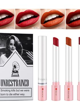 4 Colors Makeup Lipstick Cosmetics Lipstick Set Lip Tint Lip
