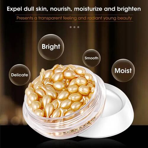Fullerene Placenta Capsule Essence Facial Brighten Serum Moi