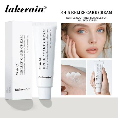 3 4 5 Relief Cream Address Blemishes Nourish The Skin And Pr
