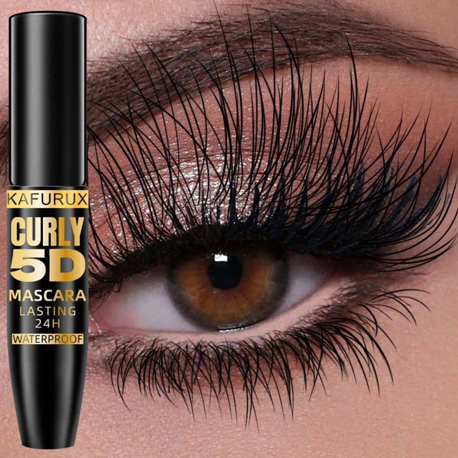 5D Black Waterproof Mascara Lengthens Eyelashes Extension Th