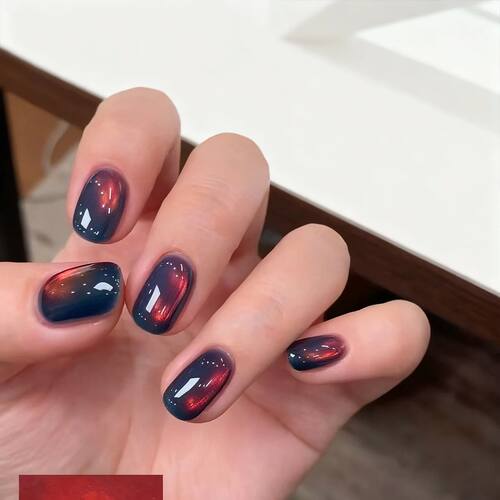 MIANEL 10ml Winter Nails Sea Sunset Golden Light Cat Eye Gel