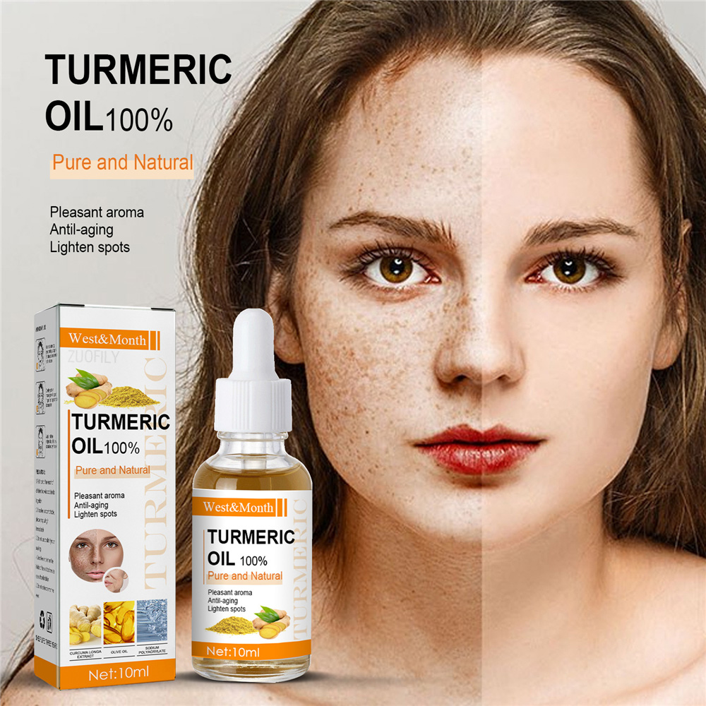 Turmeric Lemon Oil Skin Glow To Lightening Acne Dark Patches