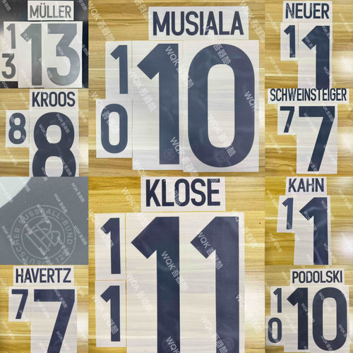 德国125周年印字正版穆勒拉姆等