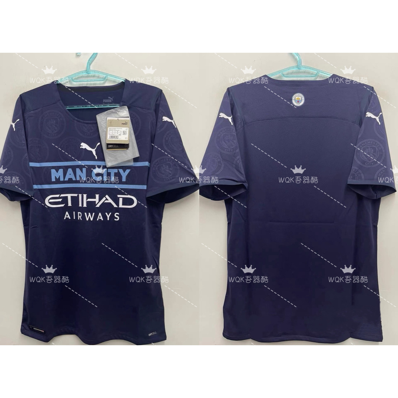 英超曼城2122赛季二客更衣室球员版 正品 全新 759181 店内有字章