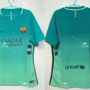 西甲巴塞罗那1617赛季二客更衣室全新单吊牌 776839 梅西伊涅斯塔