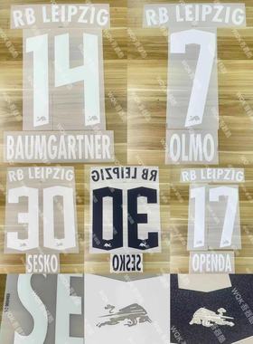 德甲莱比锡2324赛季客场二客印字 2223通用 多选 name&number正版