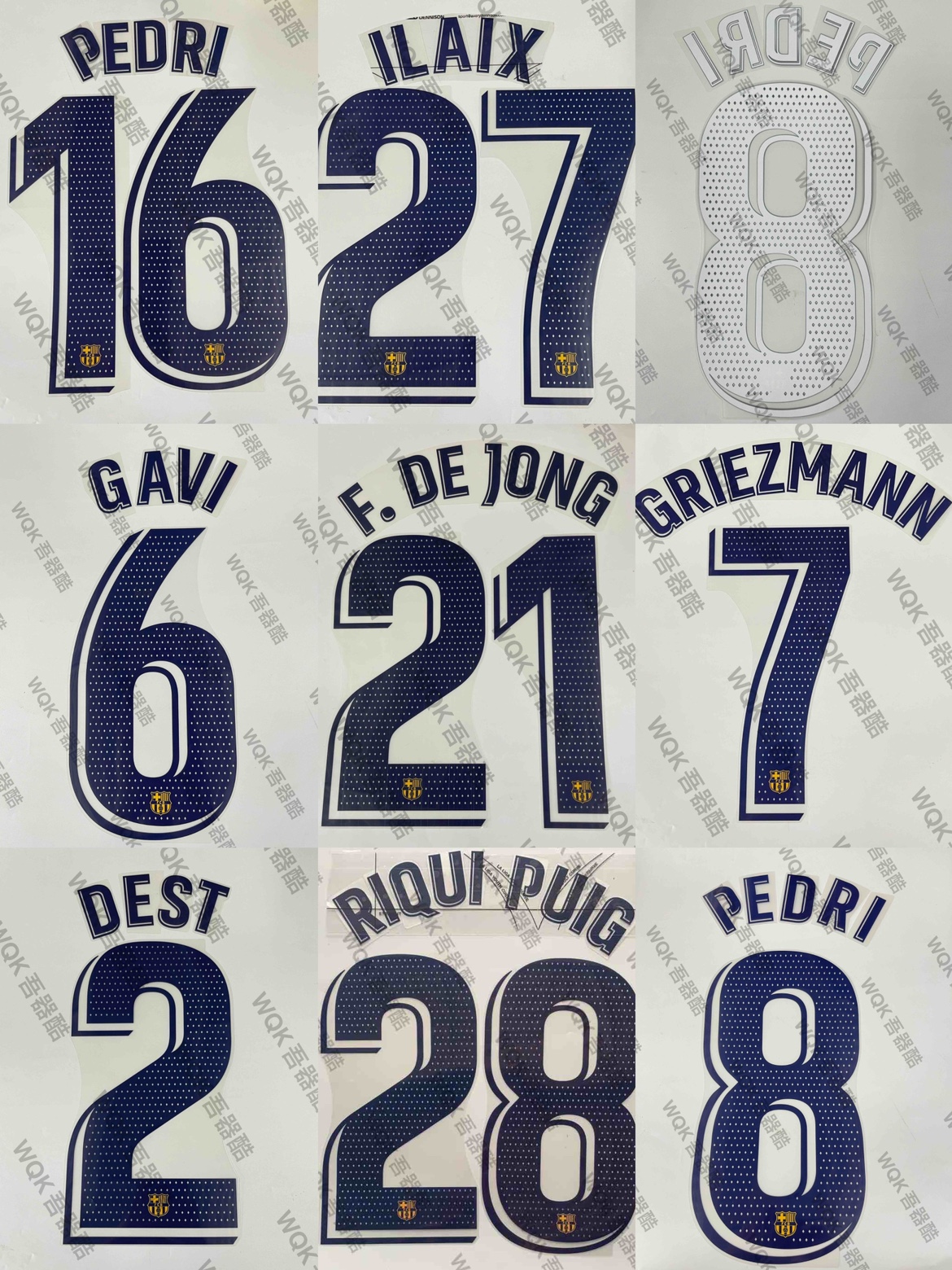 巴塞罗那2223印字联赛元年血爪衣