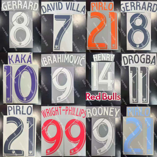 MLS美职联1718赛季球员版印字 防伪 1819伊布1516杰拉德1617 卡卡