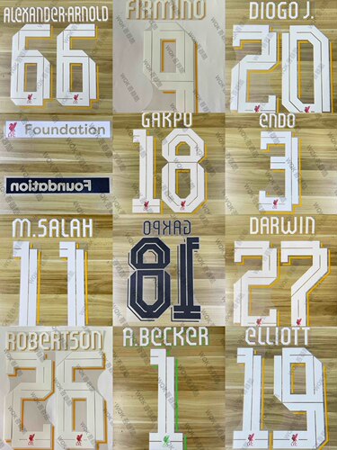 利物浦2526欧冠印字正品萨拉可扫