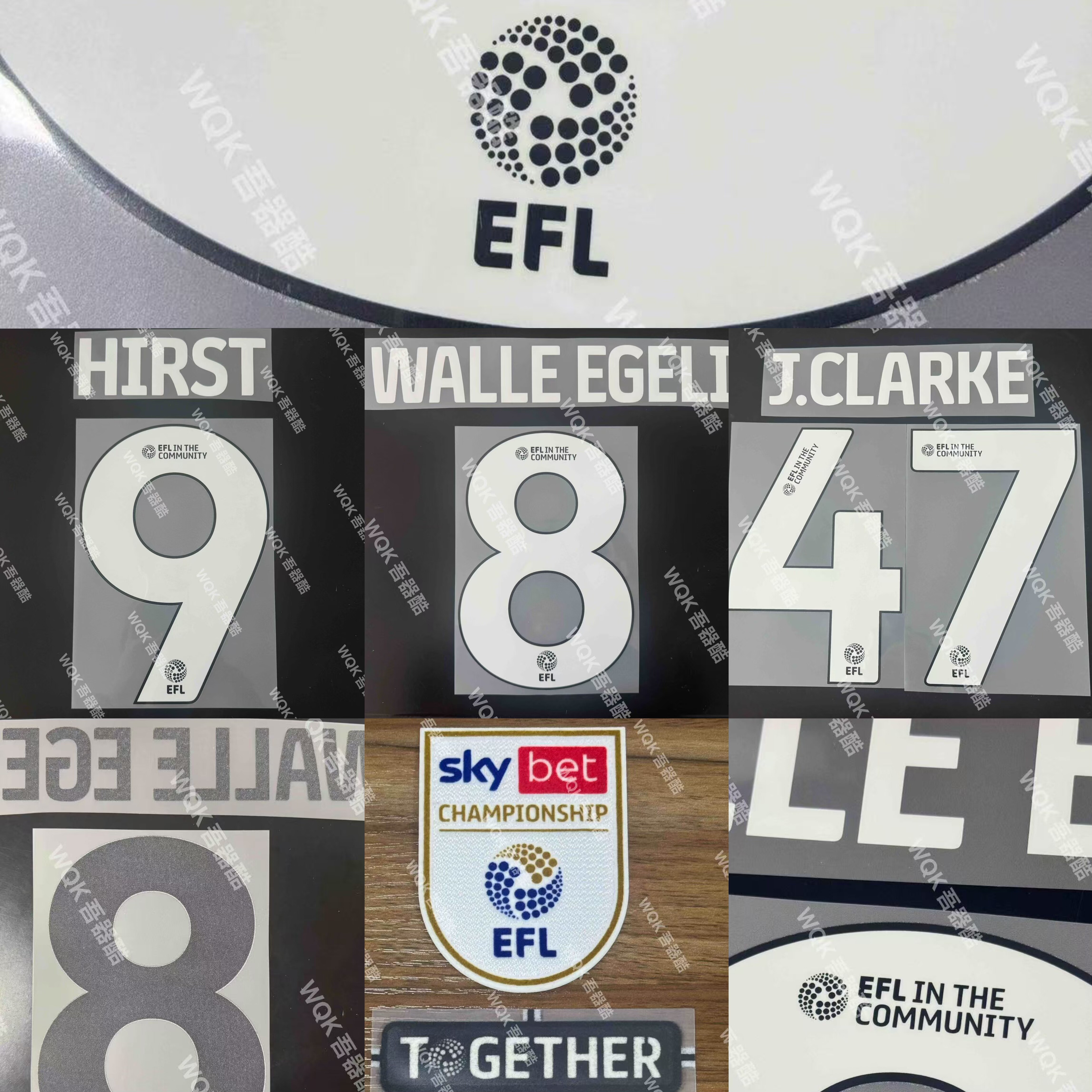 伊普斯维奇2526正品印字英冠官方