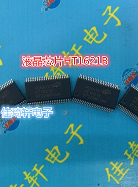液晶芯片IC贴片IC全新原装 HT1621B SSOP-48 RAM映射 LCD驱动器