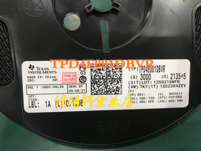 全新原装 TVS保护芯片TPD4E001DBVR 丝印NFYF ESD抑制器 SOT23-6