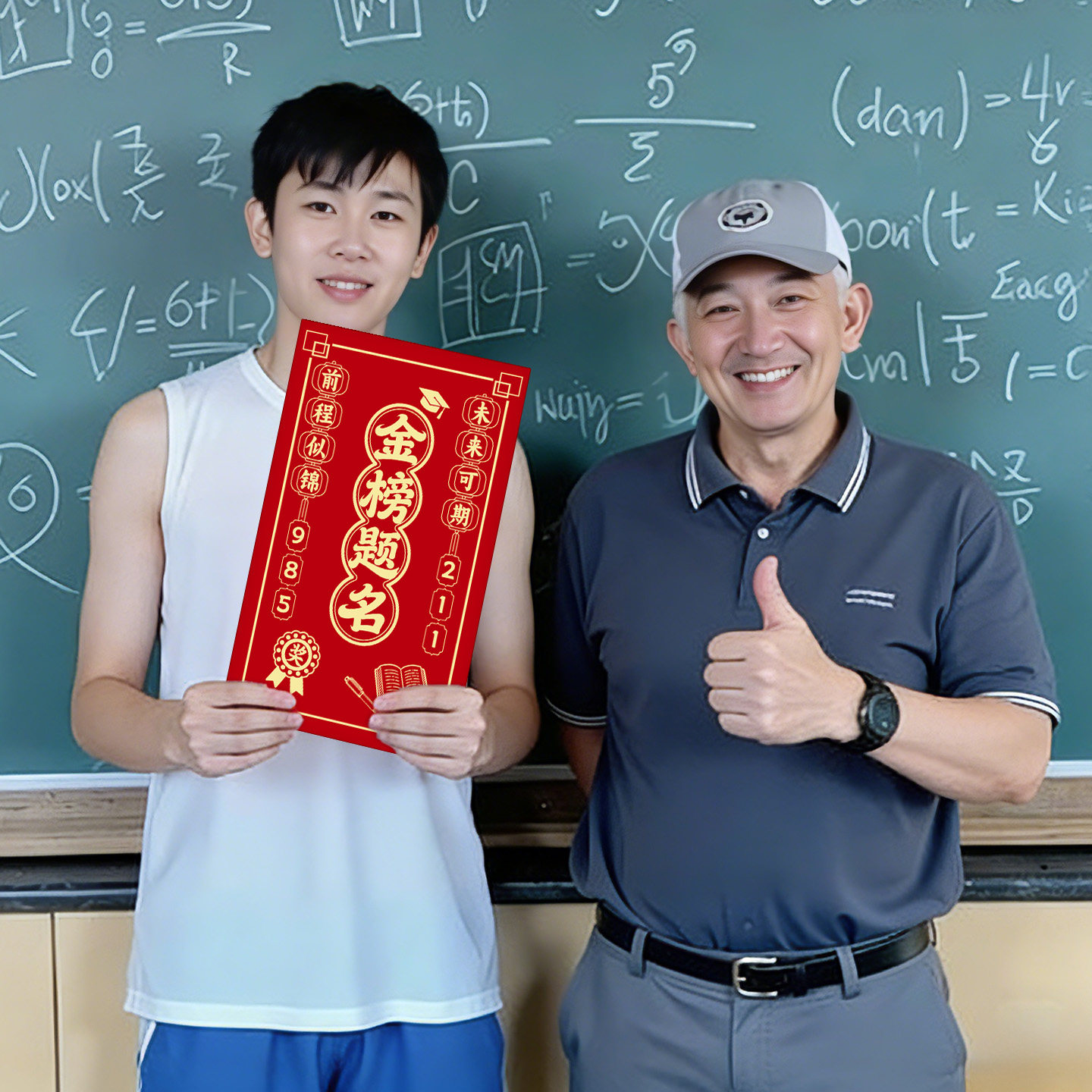 中高考必胜红包袋超级特大号万元逢考必过金榜题名仪式感封包礼物