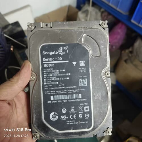议价希捷1TB机械硬盘，型号ST1000DM003，3.5寸SA