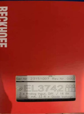 议价谘询-EL3742模块，行货没拆封，供应！顺丰