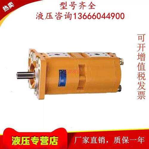 合肥长源液压双联齿轮泵CBQL-F E532/F520 525 532-CFHL AFHLALHL