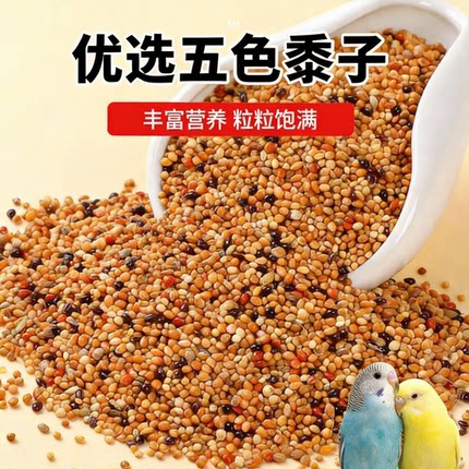 鹦鹉专用鸟粮鸟食混合粮鸟零食饲料牡丹玄风虎皮大头小太阳种子粮