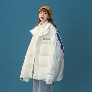 2024年冬季立领加厚大印花白鸭绒羽绒服外套XZ415-R07-P198图片