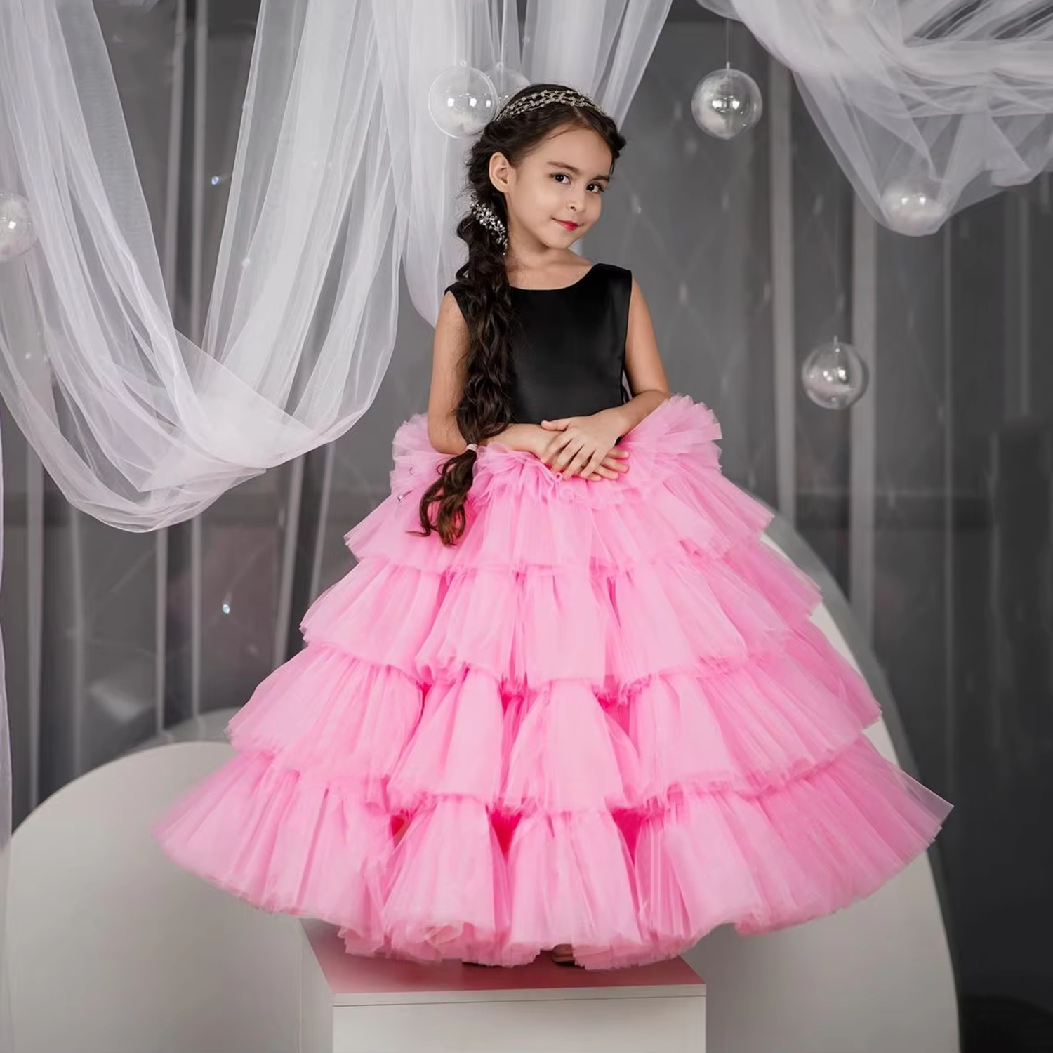 女童公主裙韩版婚礼花童女孩生日礼服儿童高端主持森系钢琴演出服,童装/婴儿装/亲子装,儿童礼服,淘宝优惠券,粉丝福利购,淘宝优惠卷