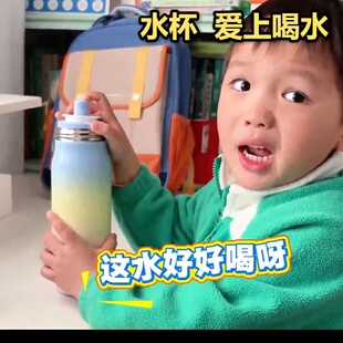 2026新潮外贸热卖趣味果香水杯雾面渐变色零脂零热量沁吸管两用款